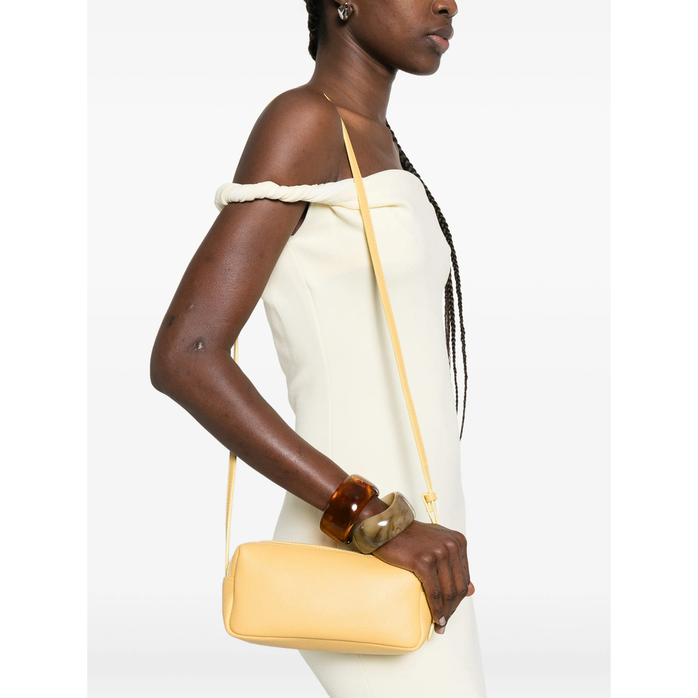 [ELLEME] Cross body bag SS26 MINI TROUSSE PEB LEATHE MUSTA