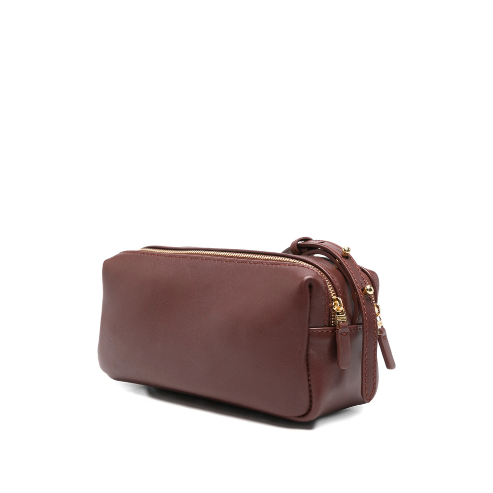 [ELLEME] Cross body bag SS26 MINI TROUSSE LEATHER RUSSE