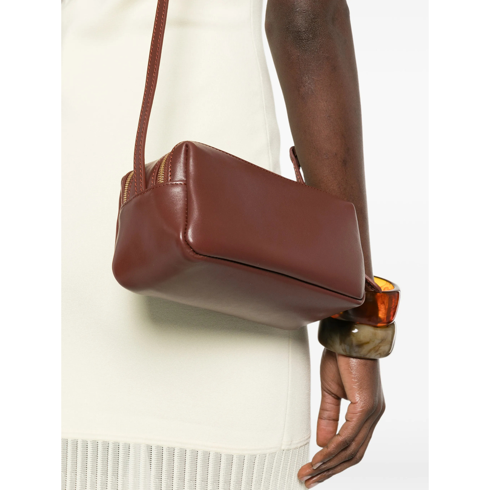 [ELLEME] Cross body bag SS26 MINI TROUSSE LEATHER RUSSE