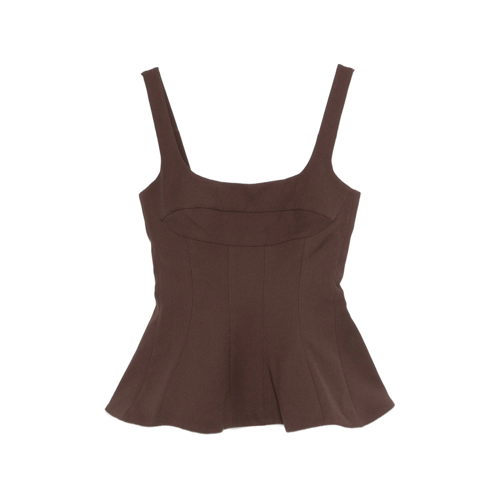 [Stine Goya] T-shirts Sleeveless SS26 SGT168 2330 COCOA
