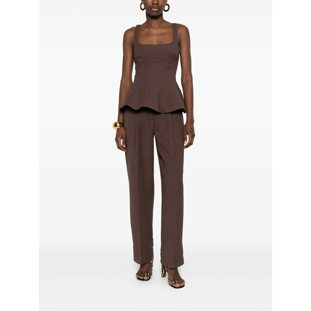 [Stine Goya] T-shirts Sleeveless SS26 SGT168 2330 COCOA