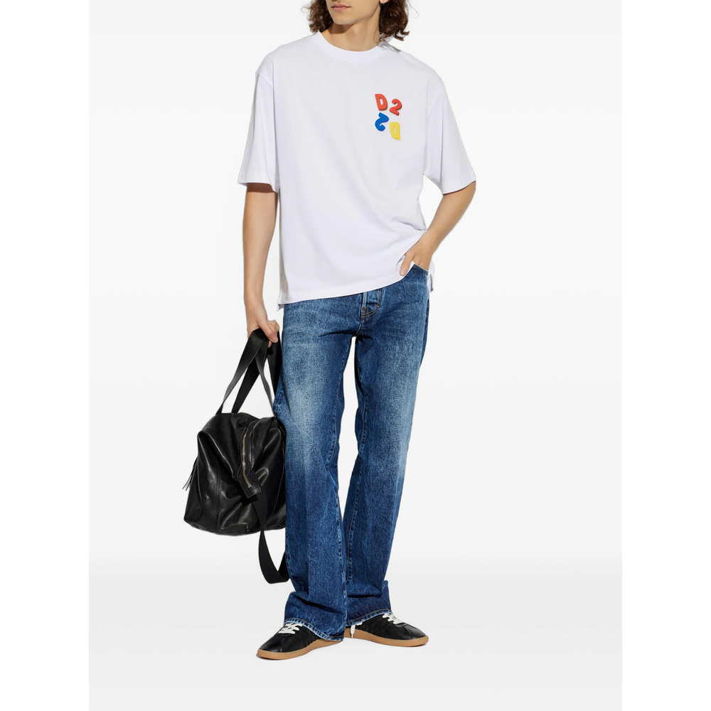 [Dsquared2] T-shirts FW26 D20033 S74GD1584 100