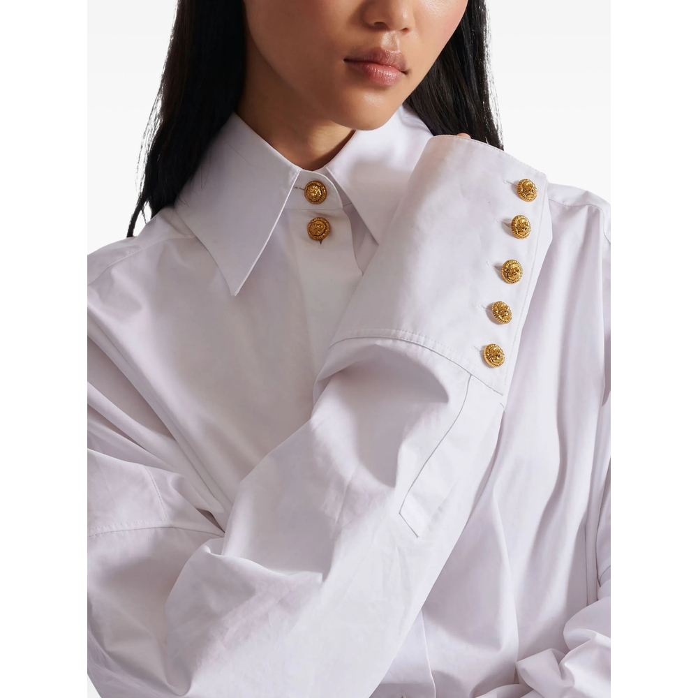 [Balmain] Long sleeve dress SS26 GF1R9412 CB09 0FB