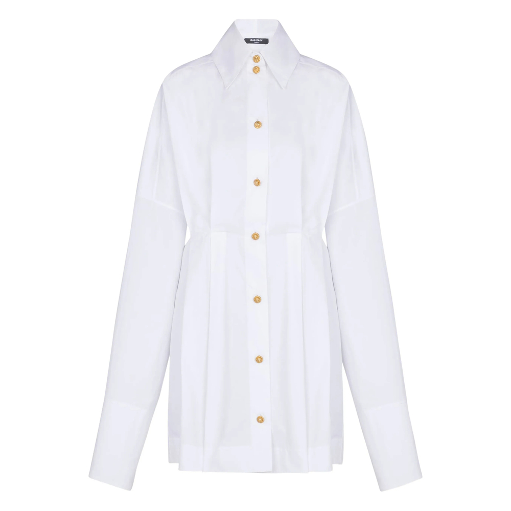[Balmain] Long sleeve dress SS26 GF1R9412 CB09 0FB