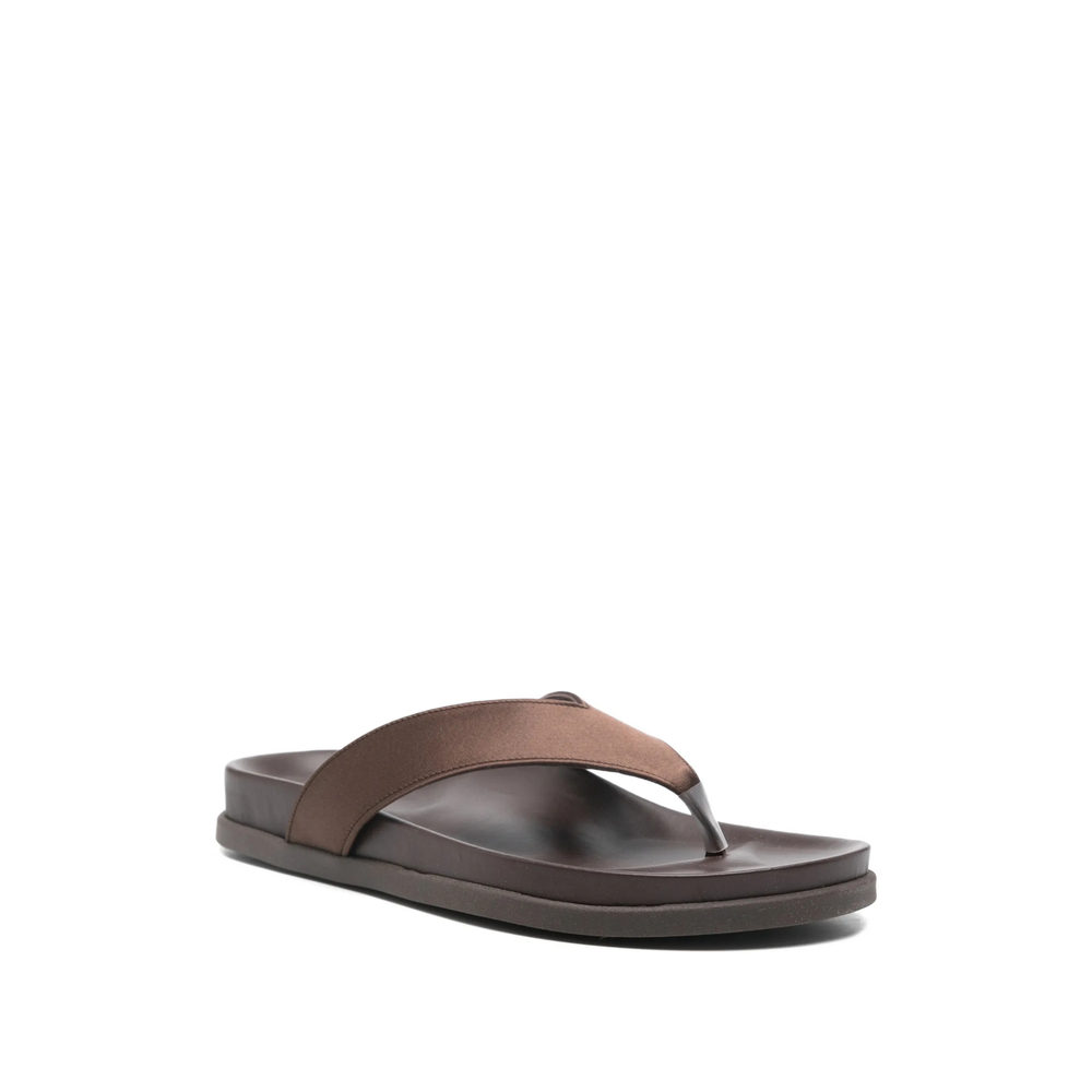 [Ancient Greek Sandals] Boots SS26 CHARYS SATIN BROWN