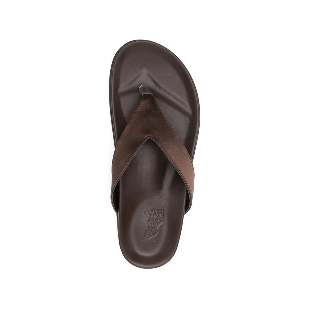 [Ancient Greek Sandals] Boots SS26 CHARYS SATIN BROWN