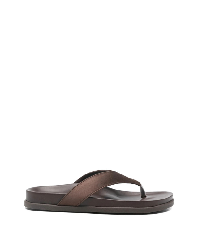 [Ancient Greek Sandals] Boots SS26 CHARYS SATIN BROWN