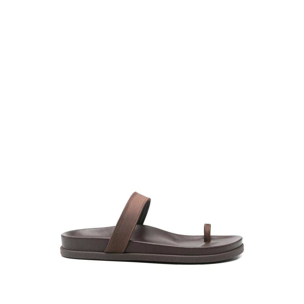 [Ancient Greek Sandals] Boots SS26 THALIA SATIN BROWN