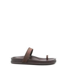 [Ancient Greek Sandals] Boots SS26 THALIA SATIN BROWN