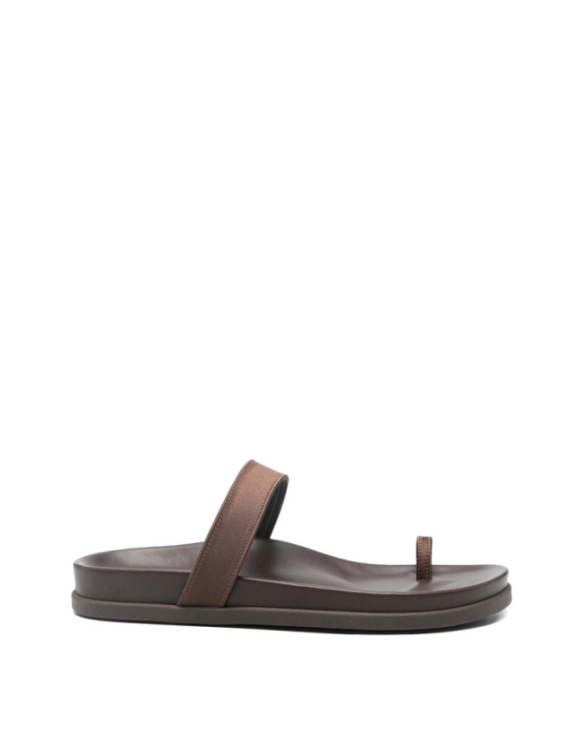 [Ancient Greek Sandals] Boots SS26 THALIA SATIN BROWN