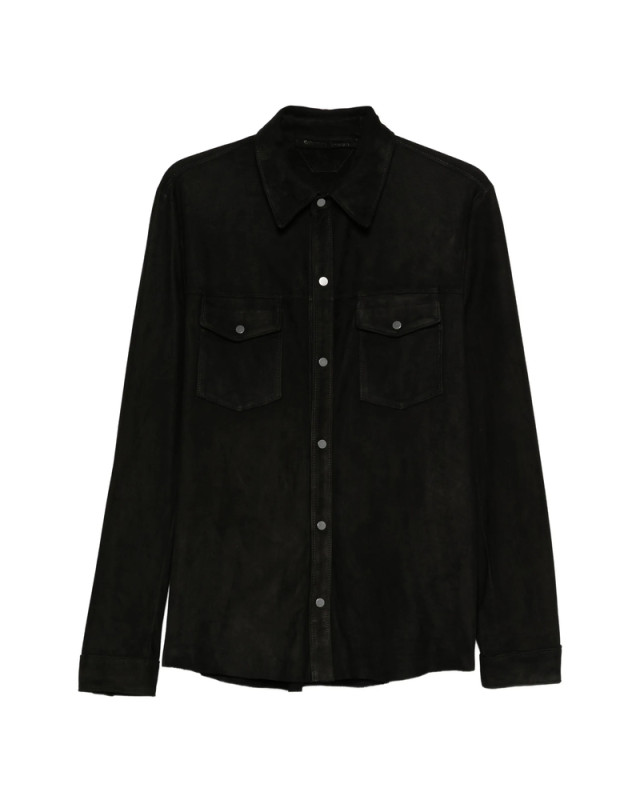 [Santoro] Shirts Long Sleeve SS26 50516-U  BLACK