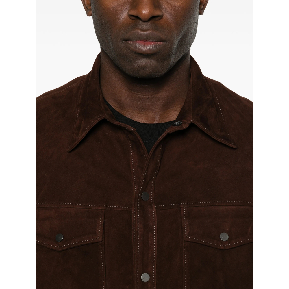 [Santoro] Shirts Long Sleeve SS26 50516-U  DKBRO