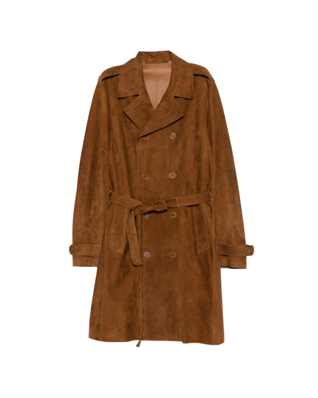 [Santoro] Leather Jacket SS26 50670-U  TOBAC