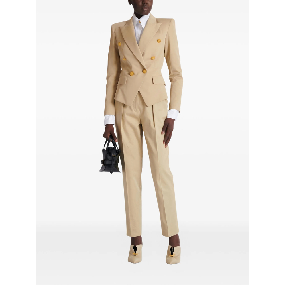 [Balmain] Trousers SS26 GF1PN190 CG43 0AN