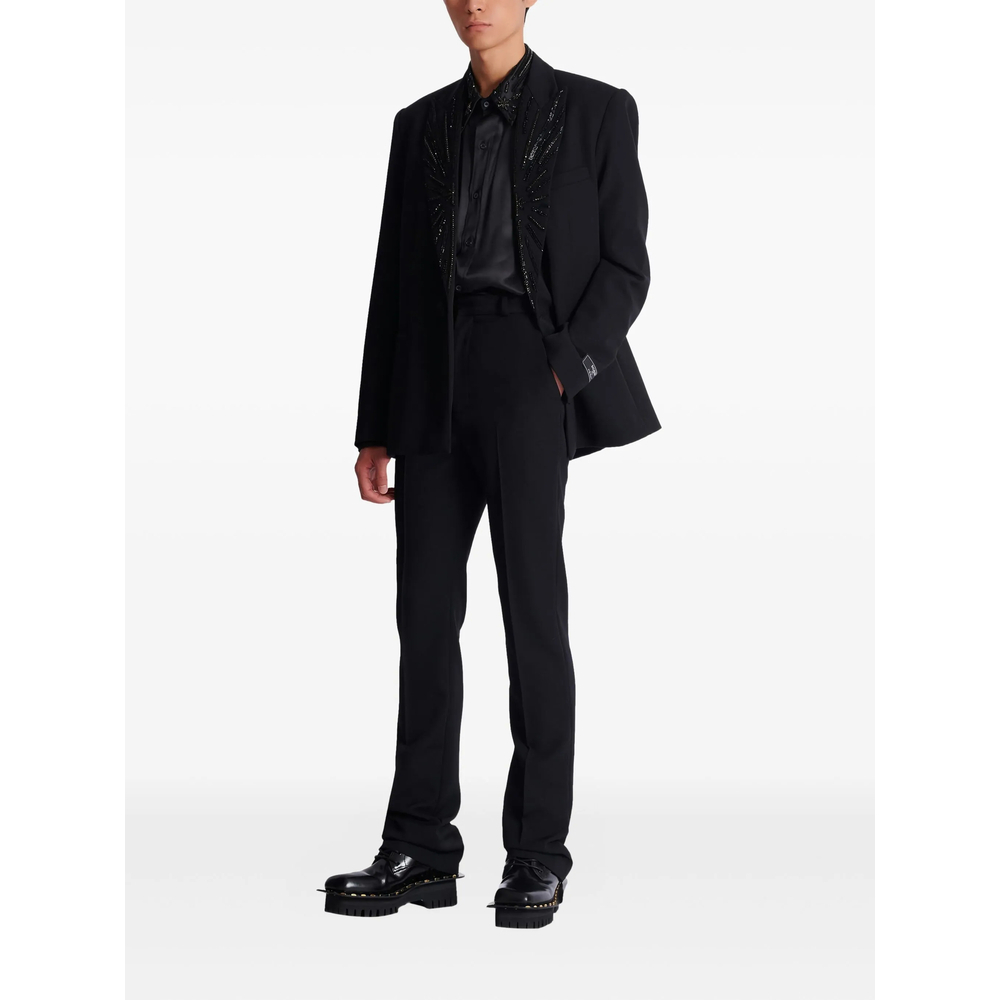 [Balmain] Shirts Long Sleeve SS26 GH1HS498 PD31 EAP