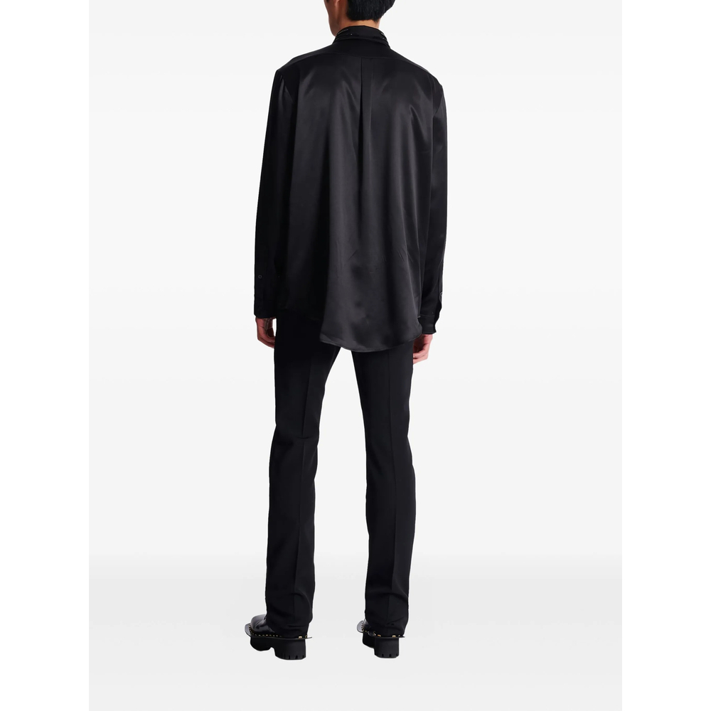 [Balmain] Shirts Long Sleeve SS26 GH1HS498 PD31 EAP
