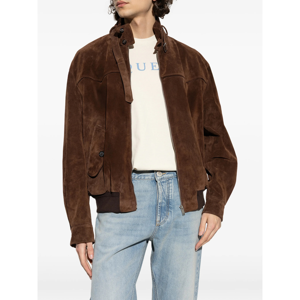 [Alexander McQueen] Leather Jacket SS26 857770 Q5AQ2 2023