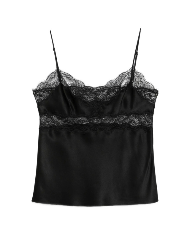 [Nili Lotan] Tank top SS26 13391-W349 FELICIE BLACK