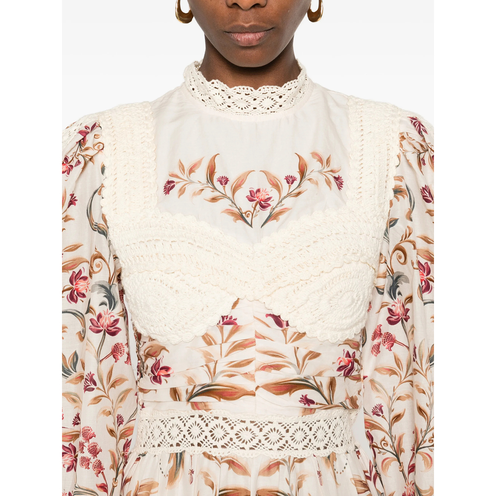 [Farm Rio] Long sleeve dress SS26 344208  26070