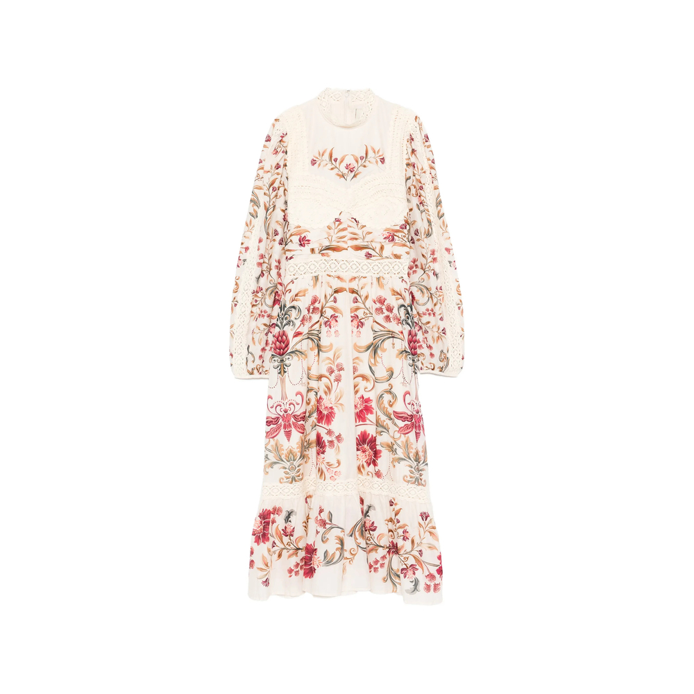 [Farm Rio] Long sleeve dress SS26 344208  26070