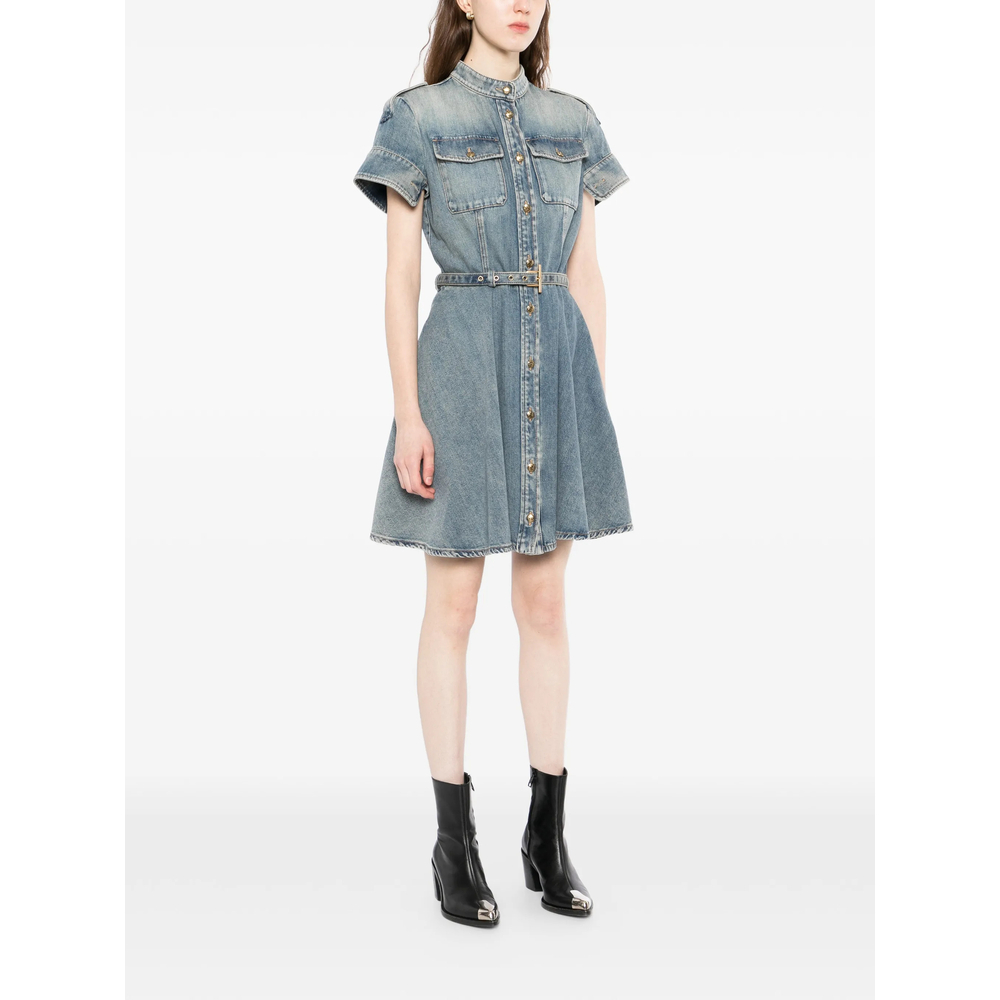 [Alexander McQueen] Short sleeve dress SS26 857116 QMAD1 4383
