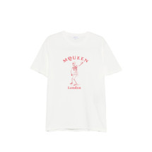 [Alexander McQueen] T-shirts Short Sleeve SS26 857152 QTAEI 0908