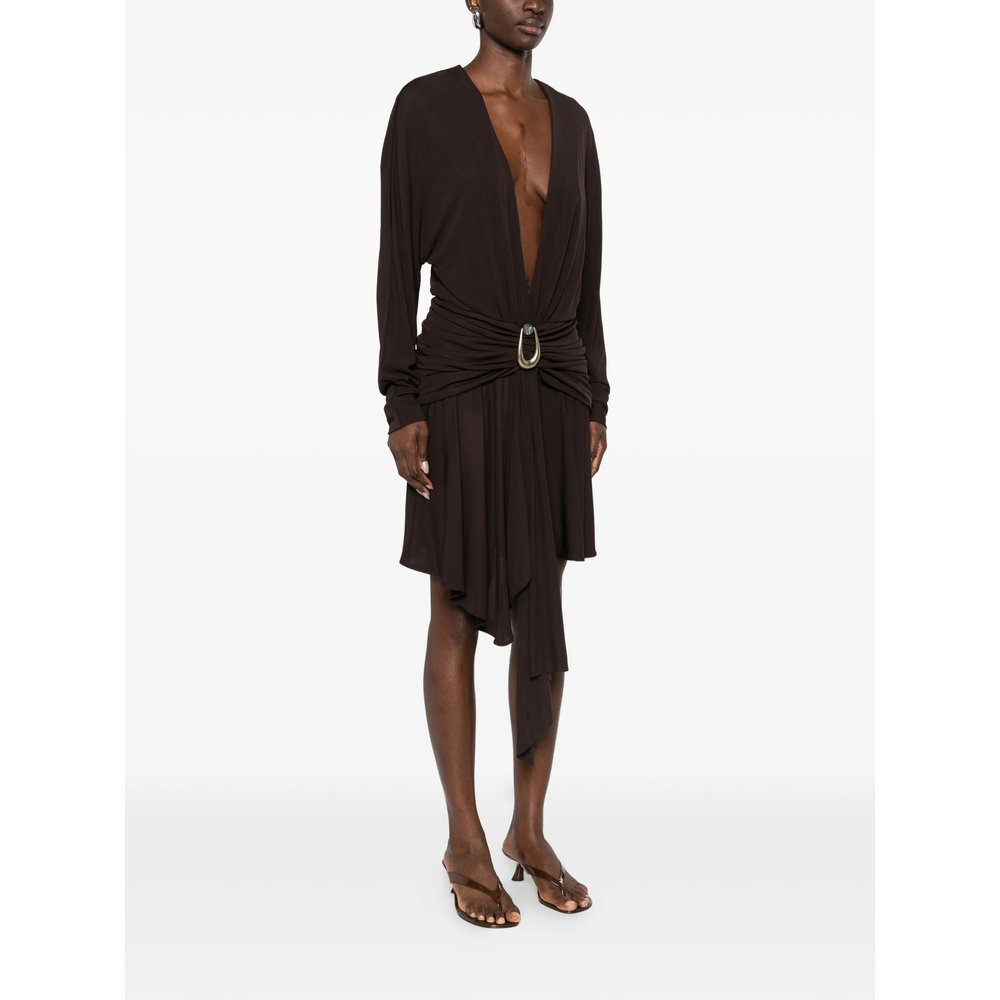 [Christopher Esber] Long sleeve dress SS26 25043414  UMBER