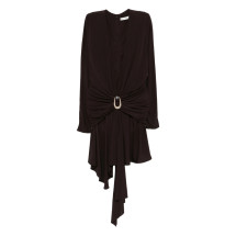 [Christopher Esber] Long sleeve dress SS26 25043414  UMBER