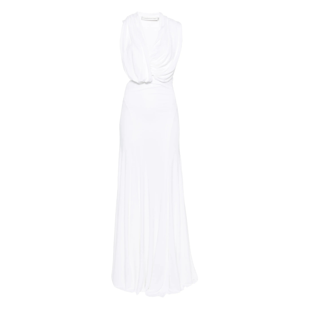 [Christopher Esber] Sleeveless dress SS26 25043436  WHITE