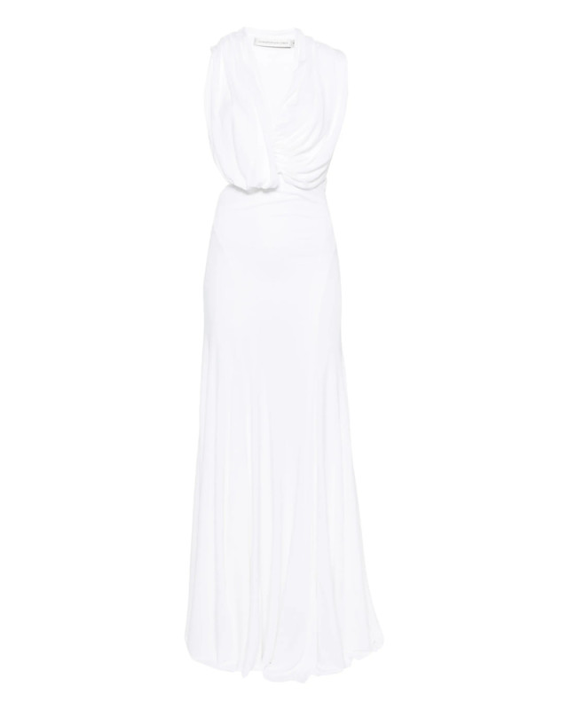 [Christopher Esber] Sleeveless dress SS26 25043436  WHITE
