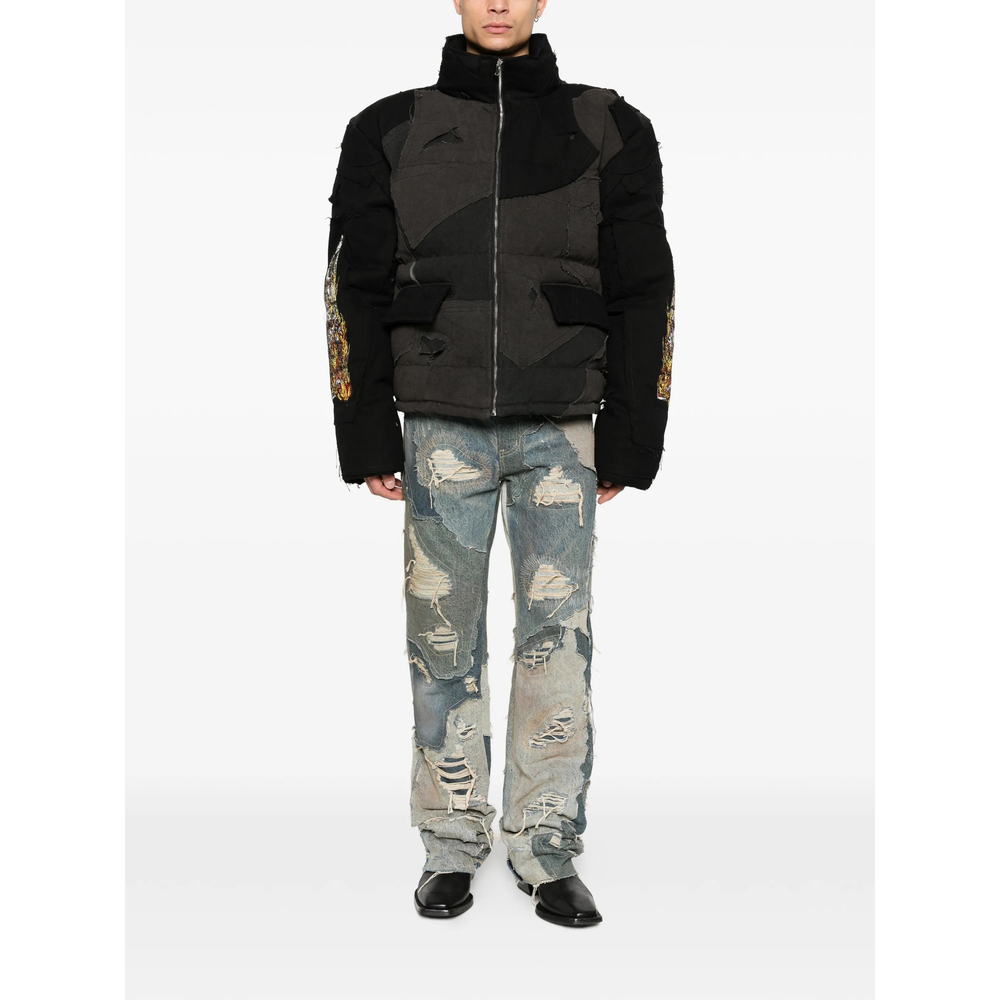 [Who Decides War] Down Jacket FW25 UPCYCLED PARKA  COAL
