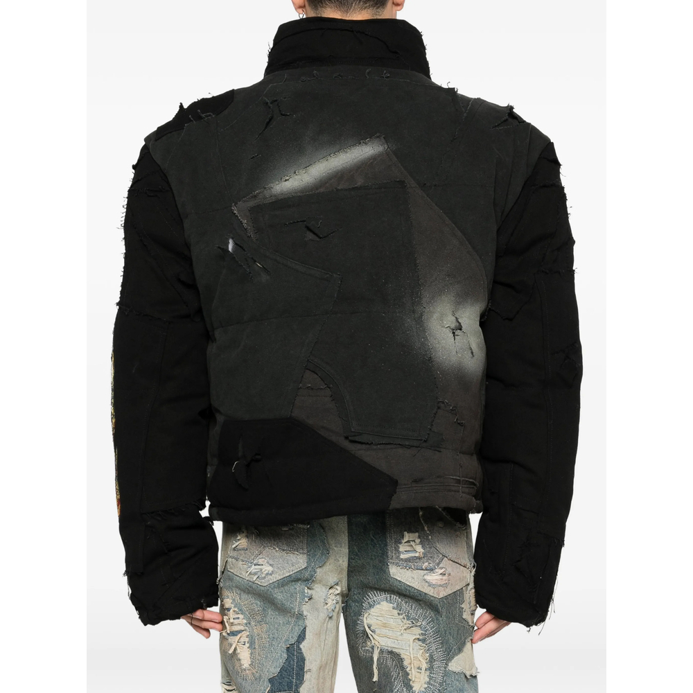 [Who Decides War] Down Jacket FW25 UPCYCLED PARKA  COAL
