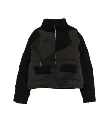 [Who Decides War] Down Jacket FW25 UPCYCLED PARKA  COAL