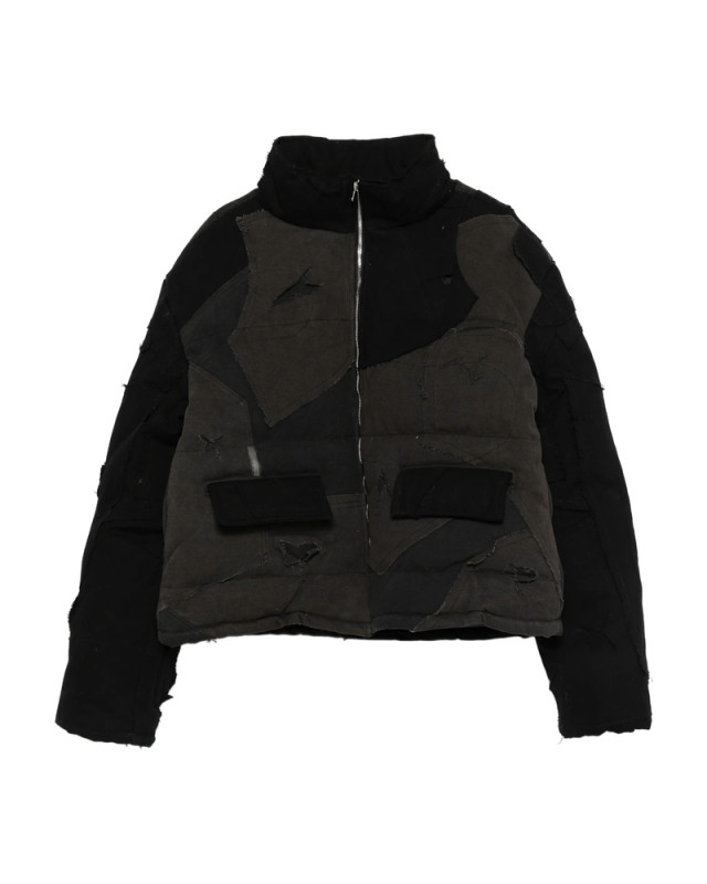 [Who Decides War] Down Jacket FW25 UPCYCLED PARKA  COAL