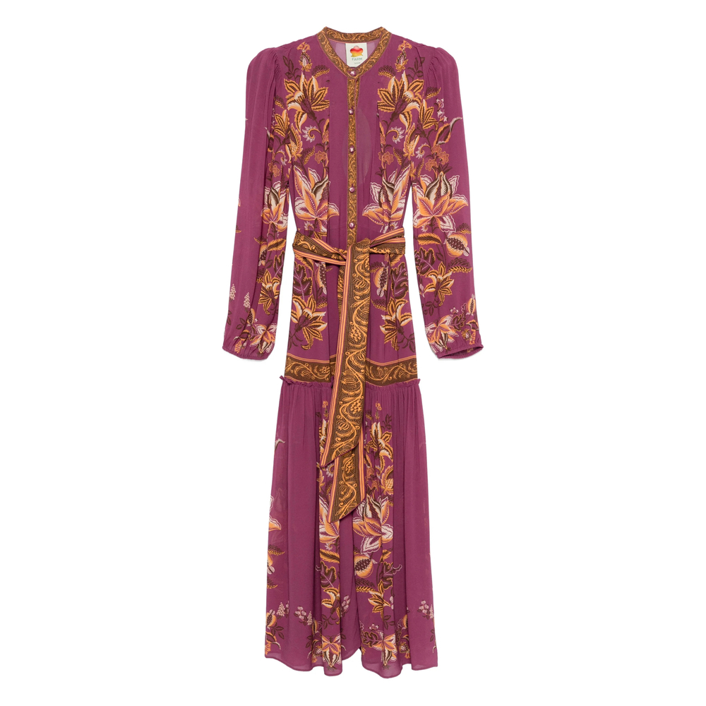 [Farm Rio] Long sleeve dress SS26 344432  26030
