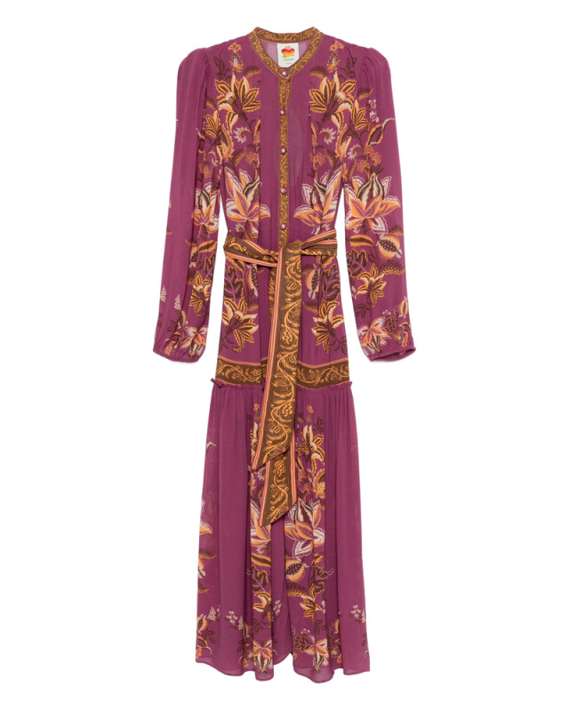 [Farm Rio] Long sleeve dress SS26 344432  26030