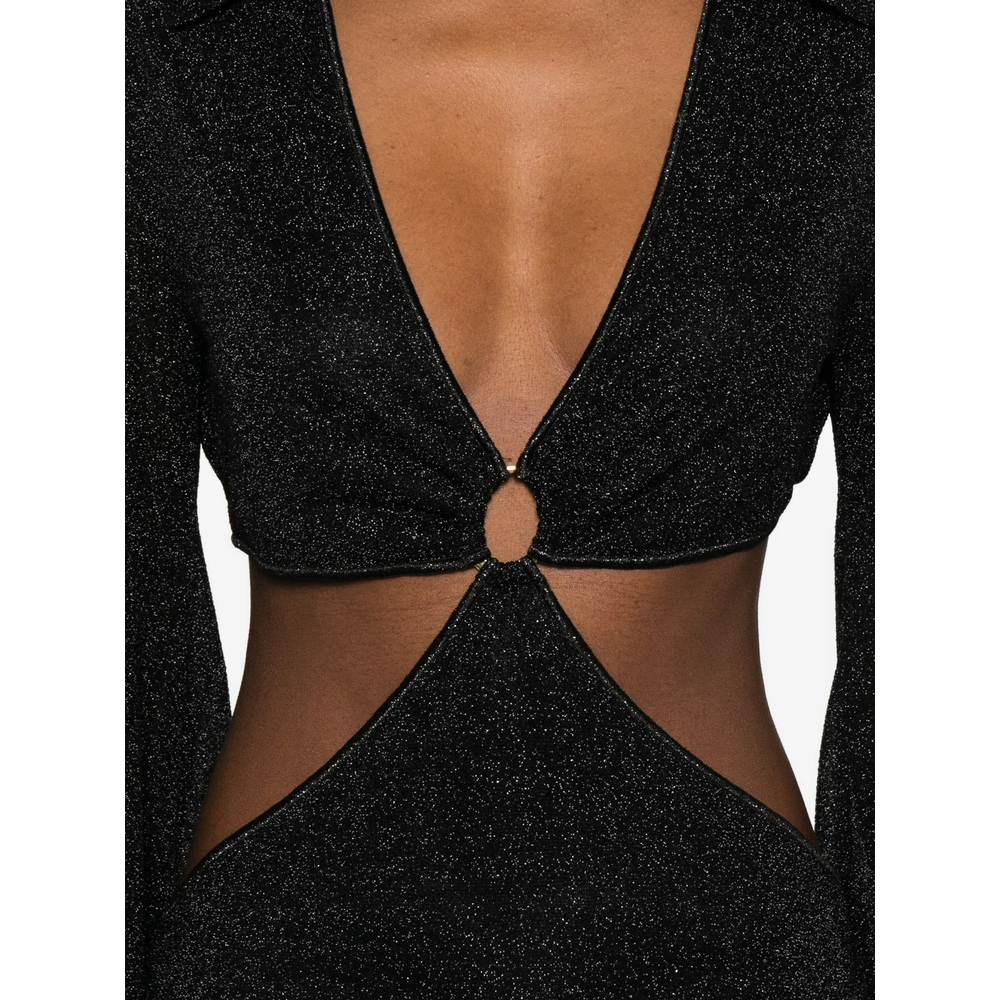 [OSEREE] Long sleeve dress SS26 LCS261 LUMIERE BLACK