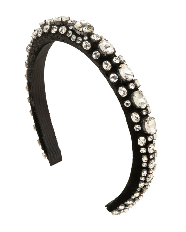 [Jennifer Behr] Hair Accessory SS26 77BA17  BLACK