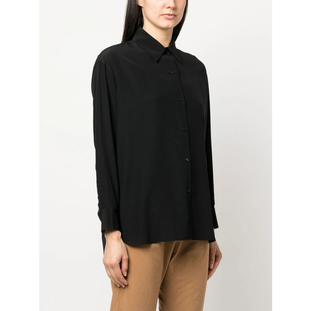 [Nili Lotan] Shirts Long Sleeve SS26 12004-W325 JULIEN BLACK
