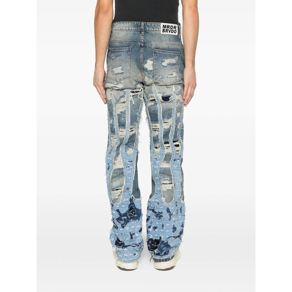 [Who Decides War] Jeans FW25 FLAME BORD DEN  DENIM