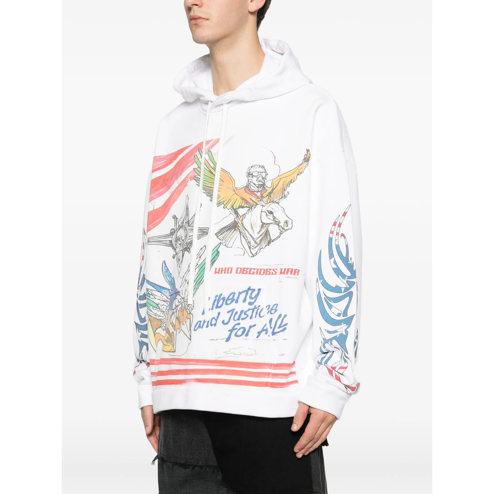 [Who Decides War] Hoodie FW25 LIBERTY HOODED  CLOUD