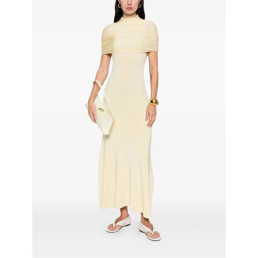 [Roland Mouret] Short sleeve dress SS26 022X-VK  YELLO