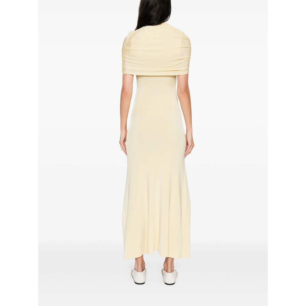 [Roland Mouret] Short sleeve dress SS26 022X-VK  YELLO