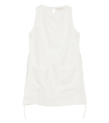 [Faithfull The Brand] Sleeveless dress SS26 FF4524-WHT ELENA MINI WHITE