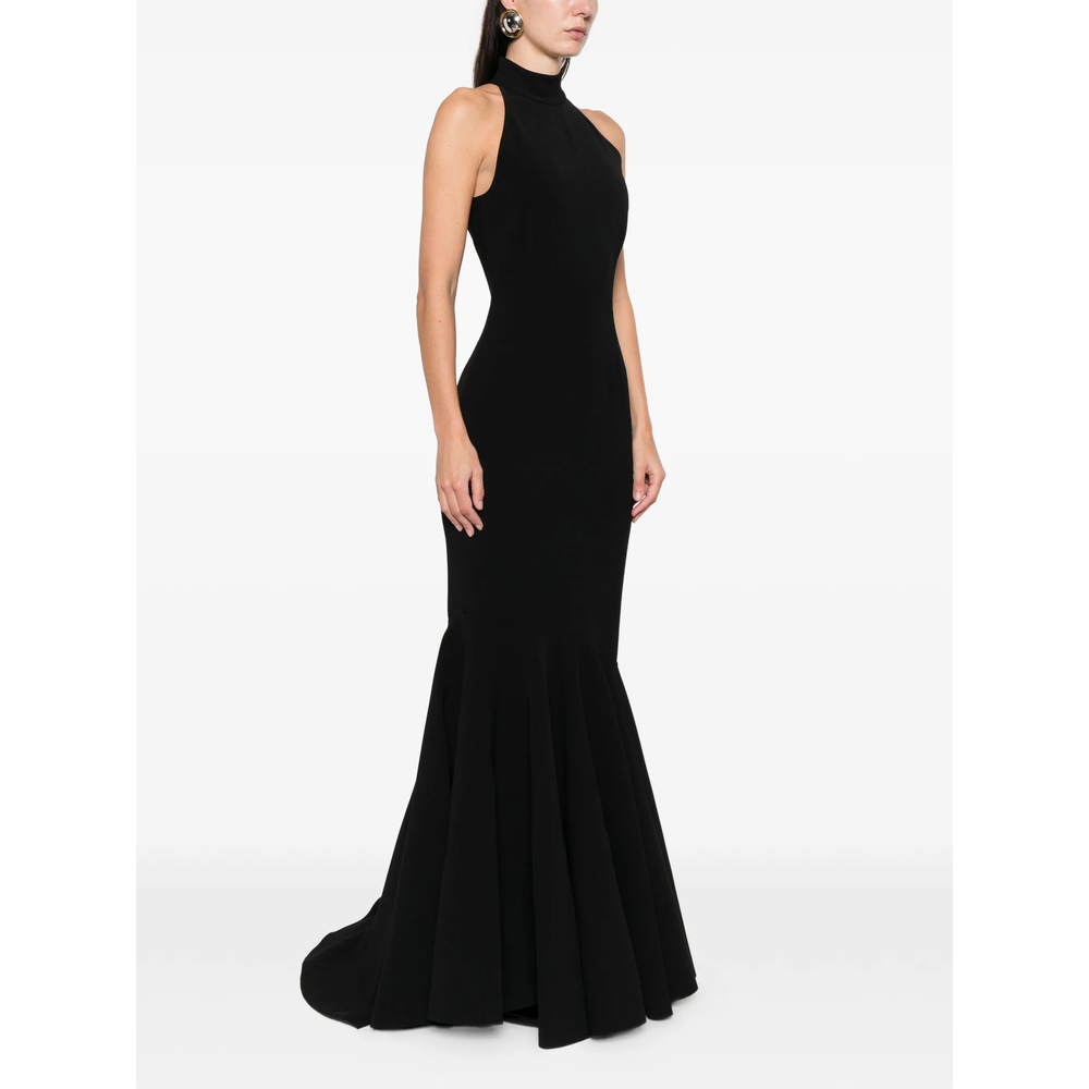 [Solace London] Sleeveless dress SS26 OS46054  BLACK