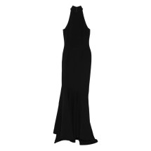 [Solace London] Sleeveless dress SS26 OS46054  BLACK