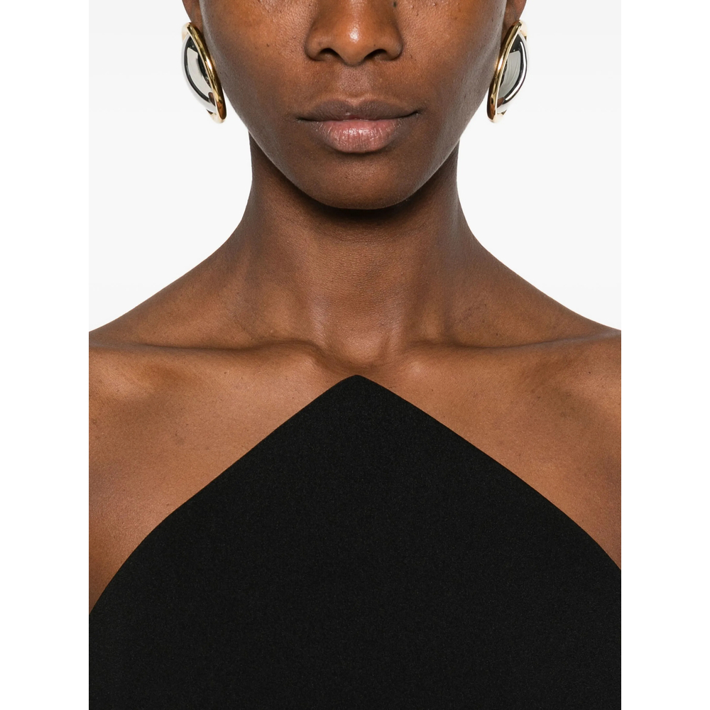 [Solace London] Sleeveless dress SS26 OS46023  BLACK