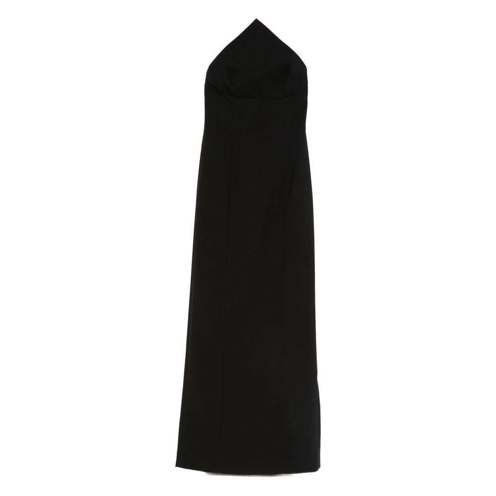 [Solace London] Sleeveless dress SS26 OS46023  BLACK