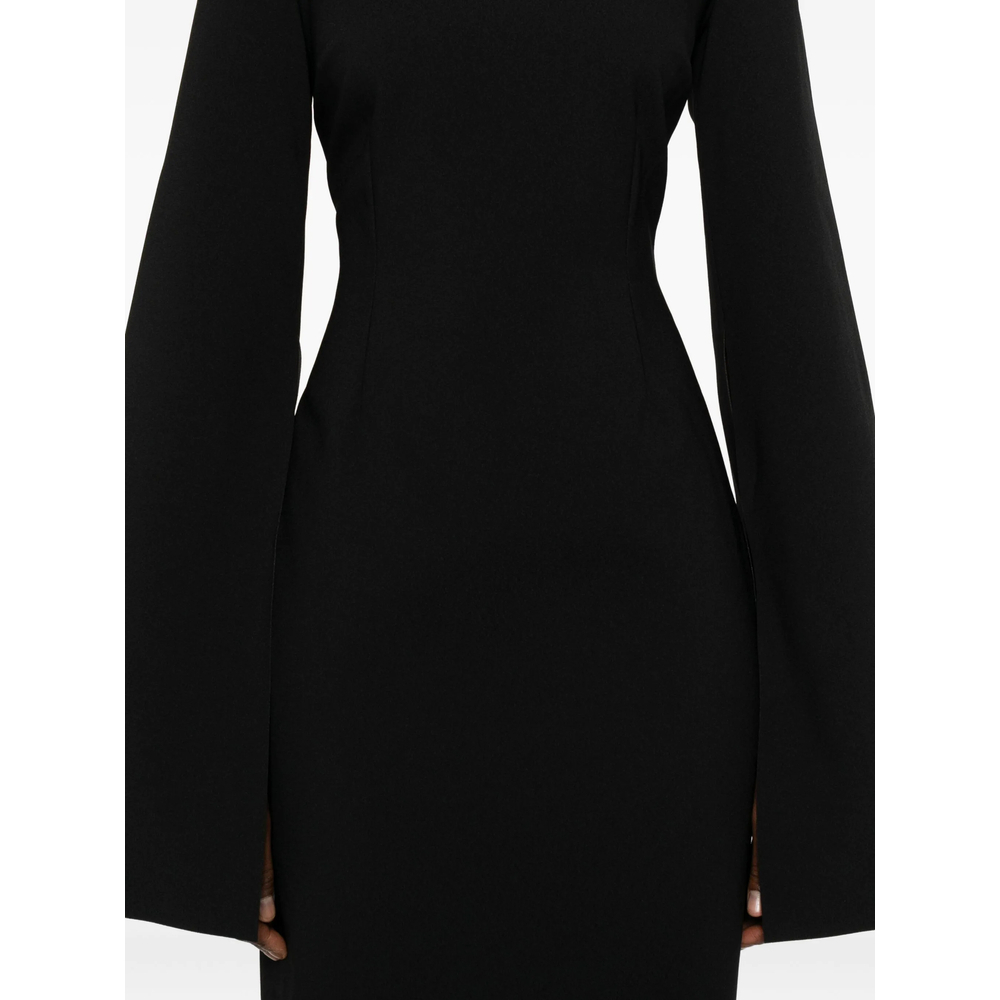[Solace London] Long sleeve dress SS26 OS46013  BLACK