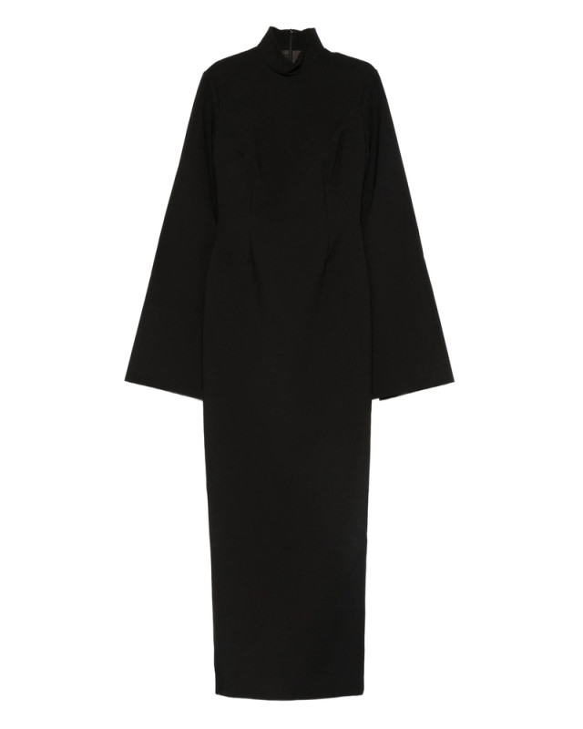 [Solace London] Long sleeve dress SS26 OS46013  BLACK